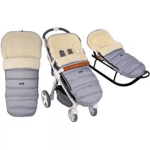 Vokelis-miegmaišis Womar Zaffiro S20+ iGROW L.Grey