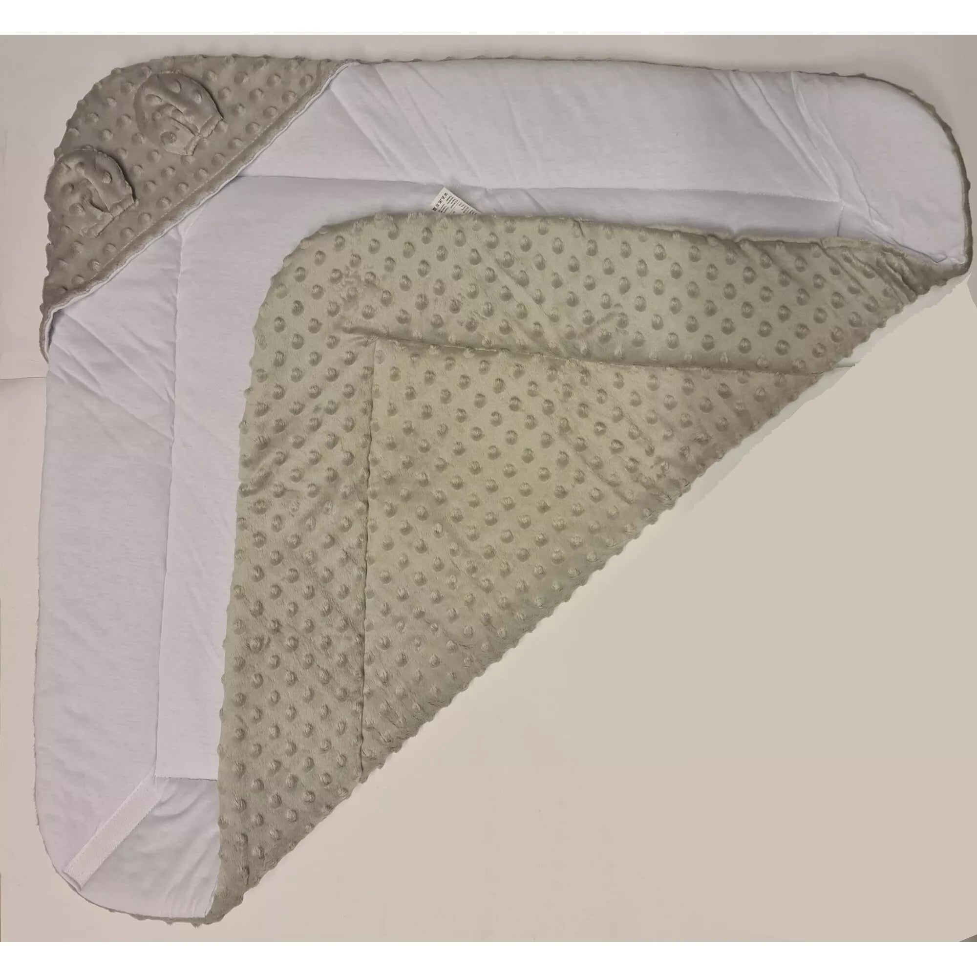 Vokelis-pledukas DuetBaby MINKI Grey