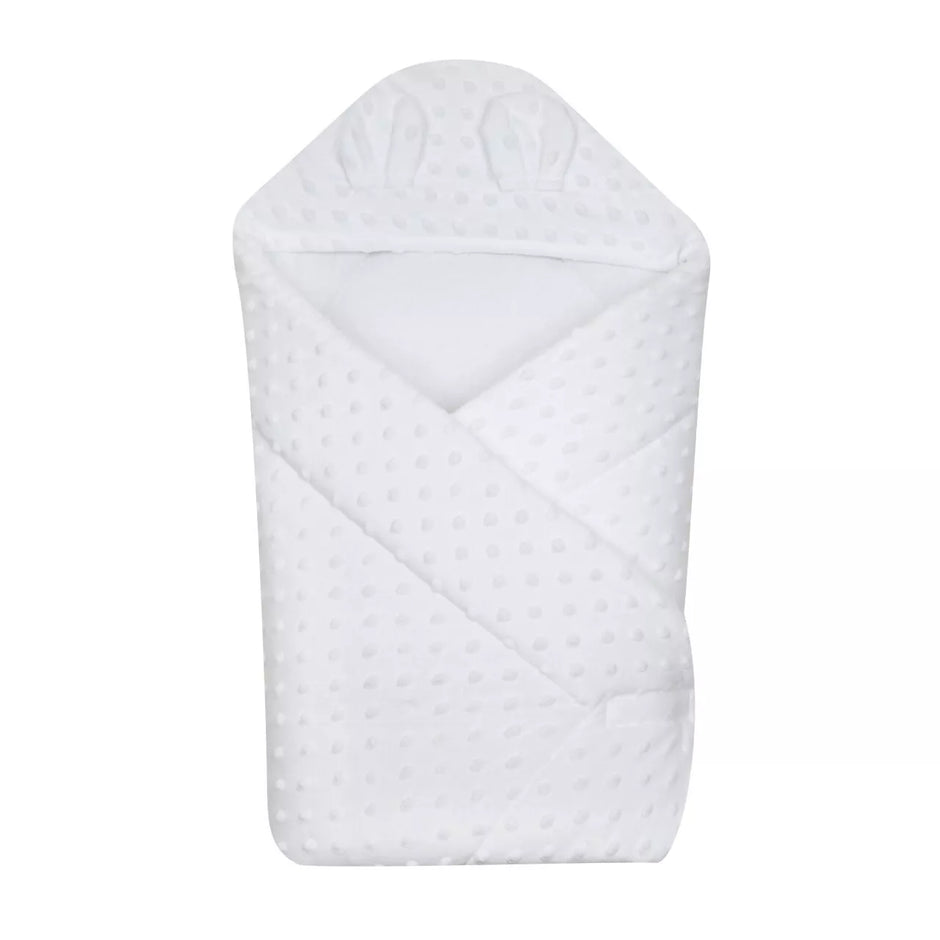 Vokelis-pledukas DuetBaby MINKI White