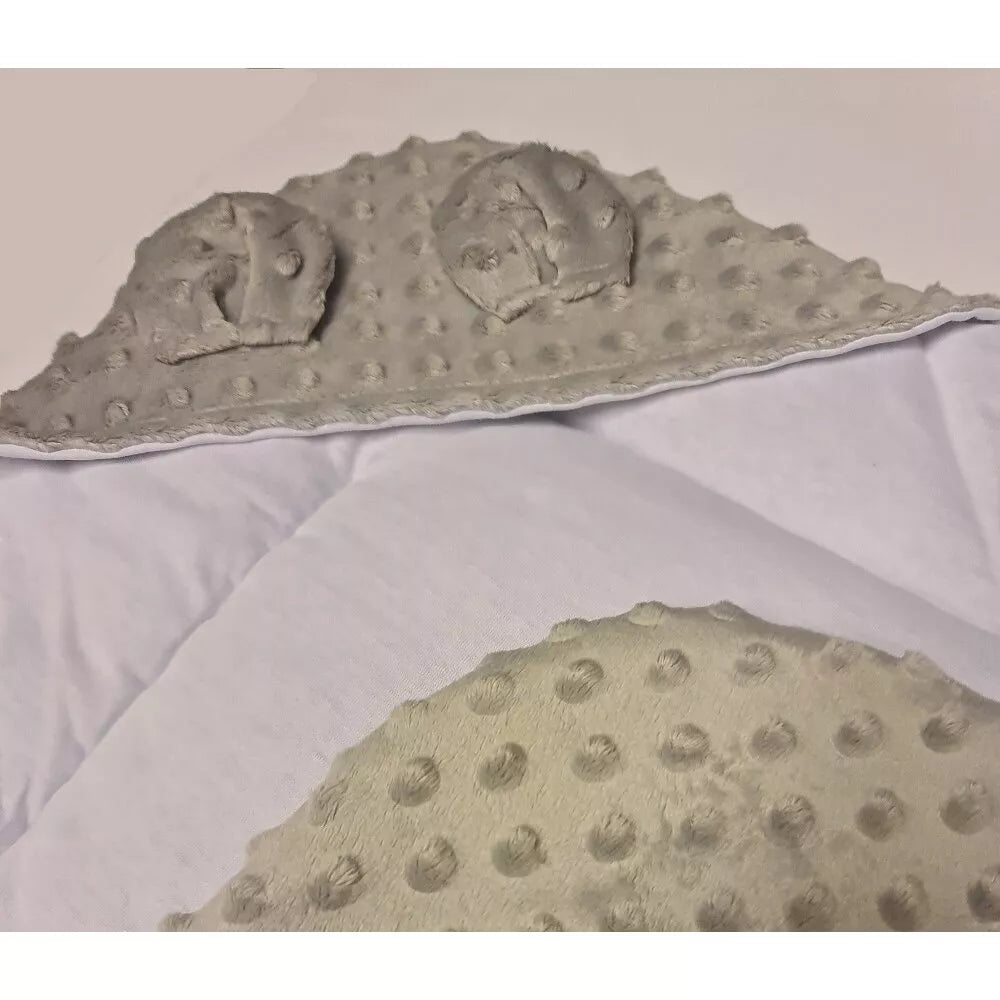 Vokelis-pledukas DuetBaby MINKI White