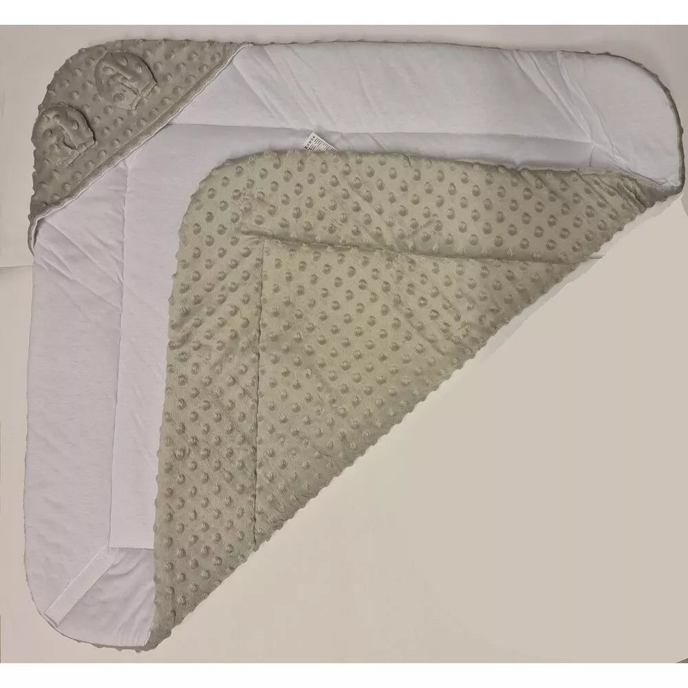 Vokelis-pledukas DuetBaby MINKI White