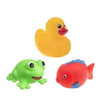 Vonios žaislai TULLO-124, 3 vnt.