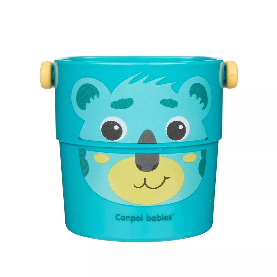 Vonios žaislas Canpol kibirėliai HELLO LITTLE 56/000