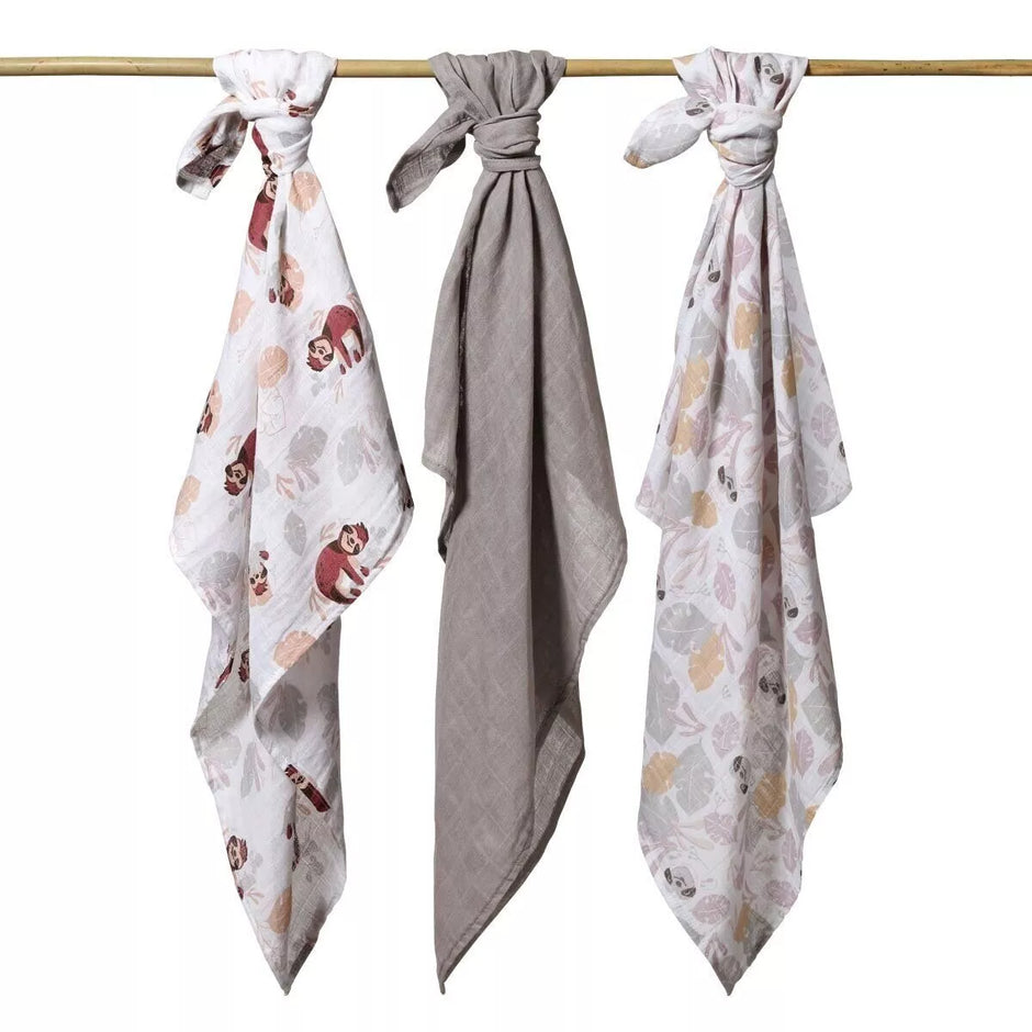 Vystyklai MUSLIN BabyOno 348/10-3 vnt