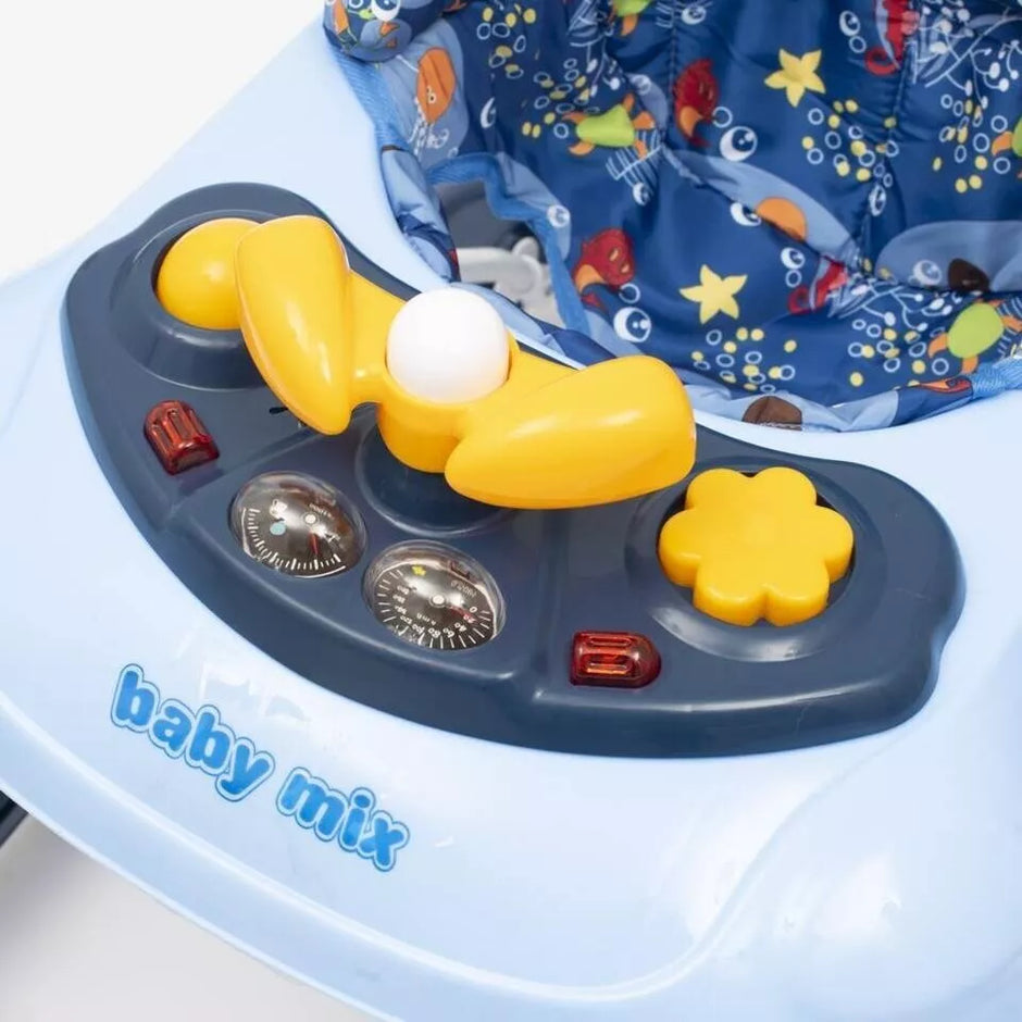 Vaikštynė BabyMix OCEAN Blue