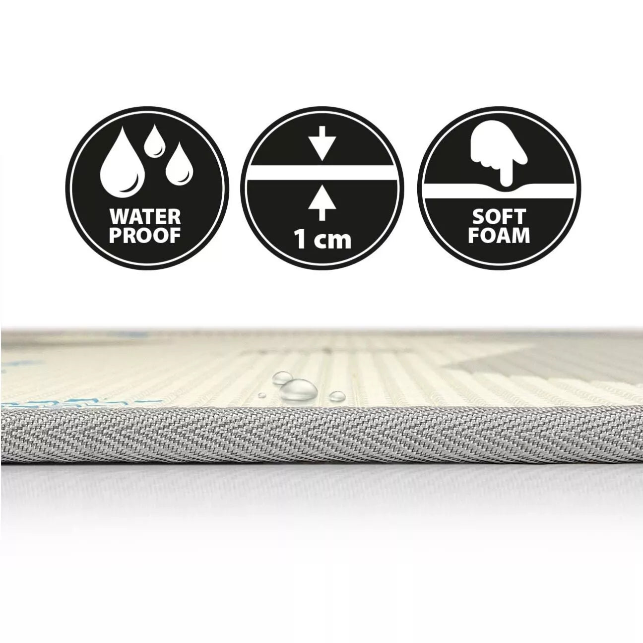 Žaidimų kilimėlis Milly Mally KINDER SEA and AFRICA