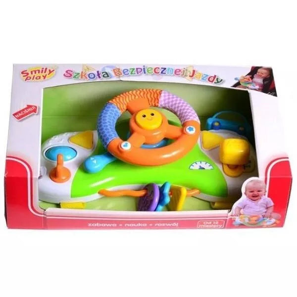 Žaislas lavinamasis su garsais ir šviesomis, Winfun Baby Activity Steering Wheel