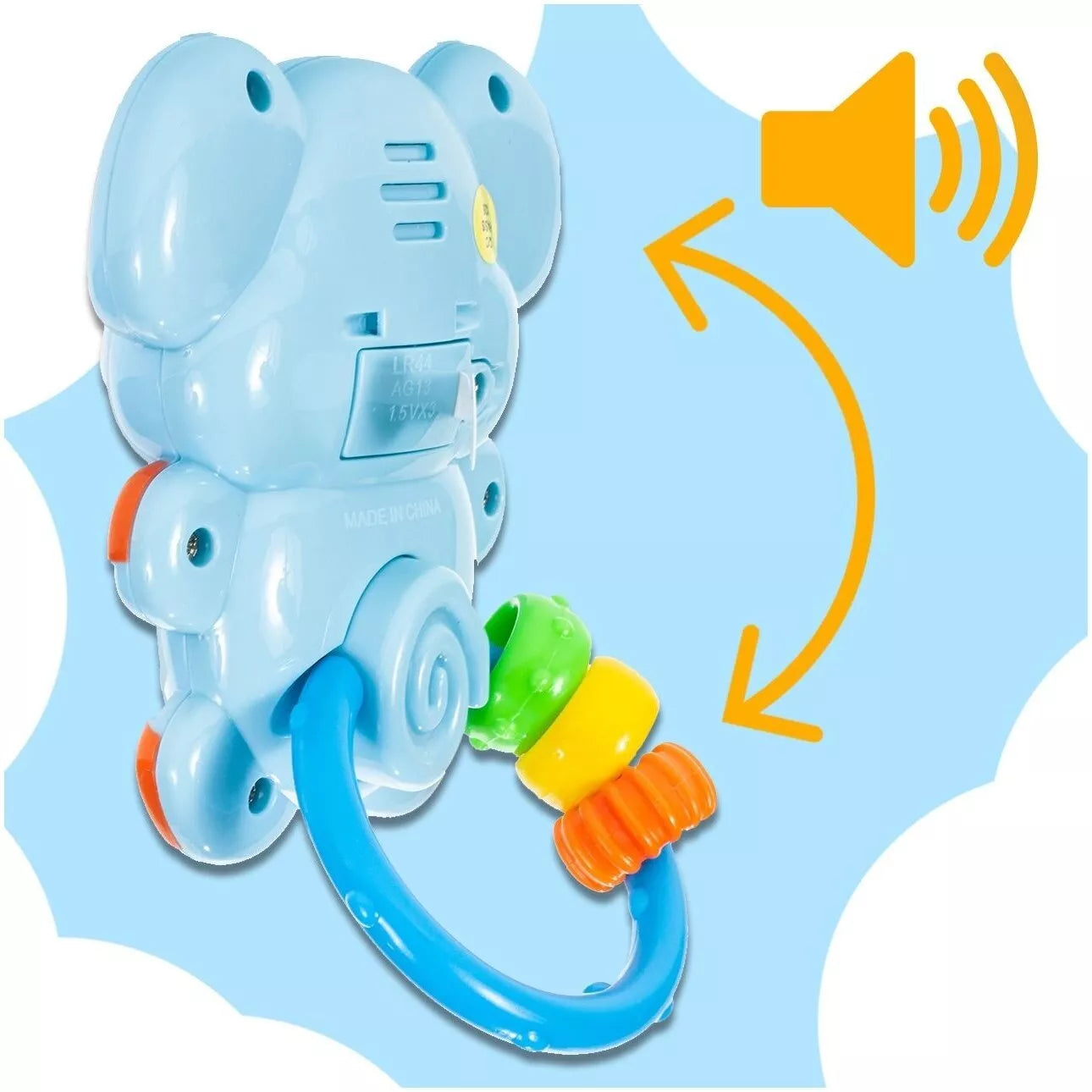 Interaktyvus, muzikinis žaislas ELEPHANT